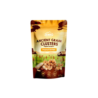 Zenko Ancient Grain Clusters (35g, Peanut Butter)