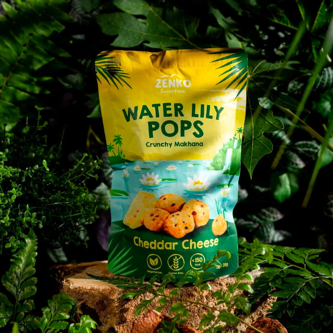 Zenko Water Lily Pops (28g, Cheddar Cheese)